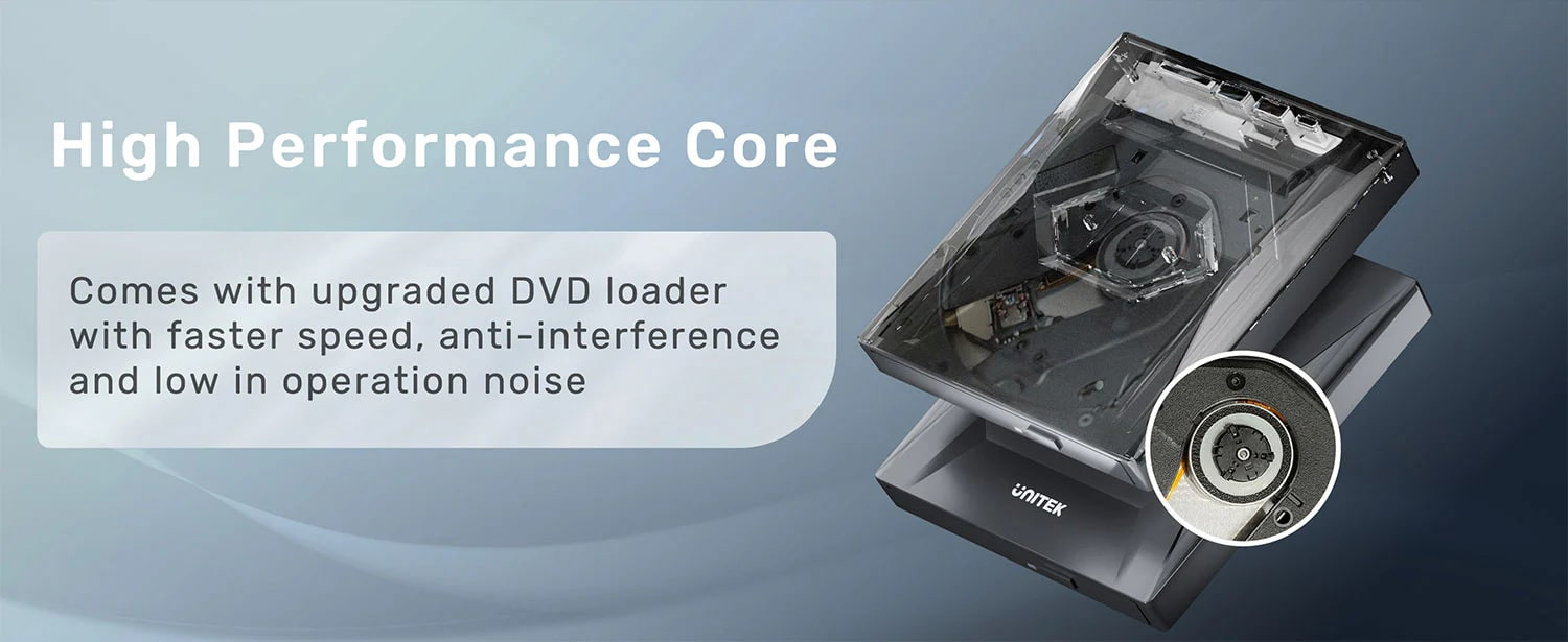 Unitek HARİCİ DVD-RW TYPE-C/A+5in1 DOCKING STATION T1037A01