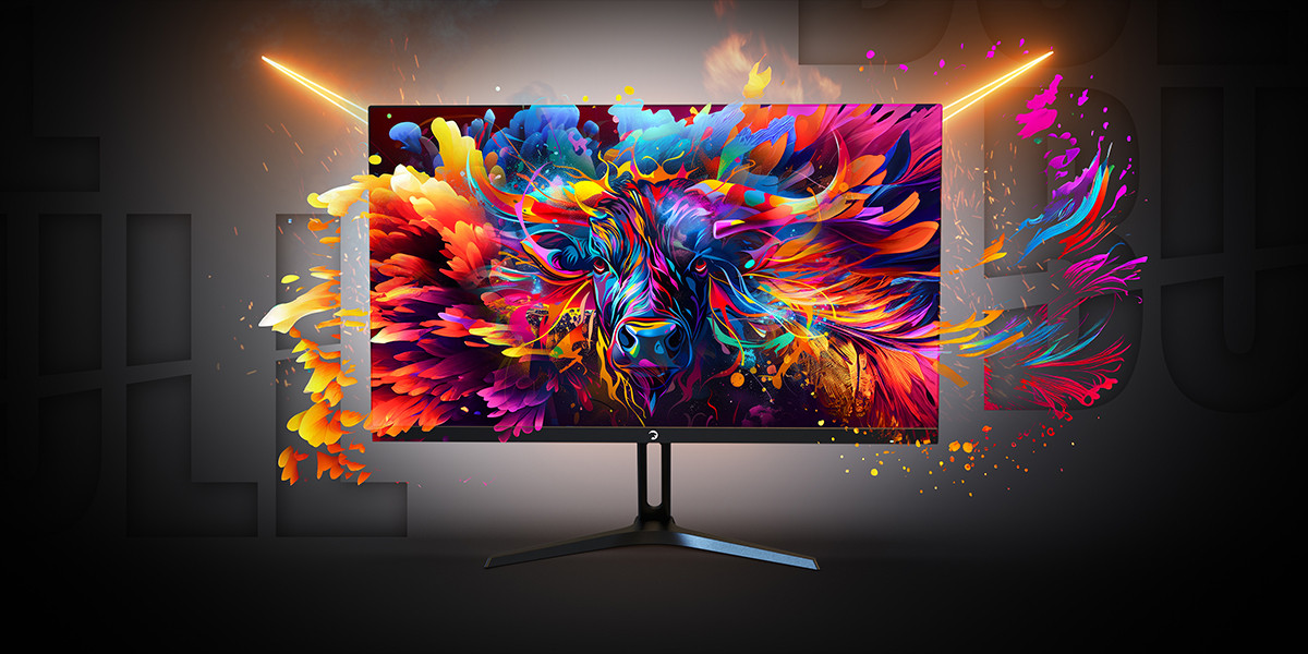 GamePower Bull T20 Flat Fast IPS 180Hz 0.5ms FHD Gaming Monitör