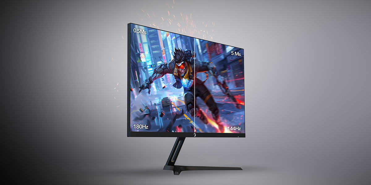 GamePower Bull T20 Flat Fast IPS 180Hz 0.5ms FHD Gaming Monitör