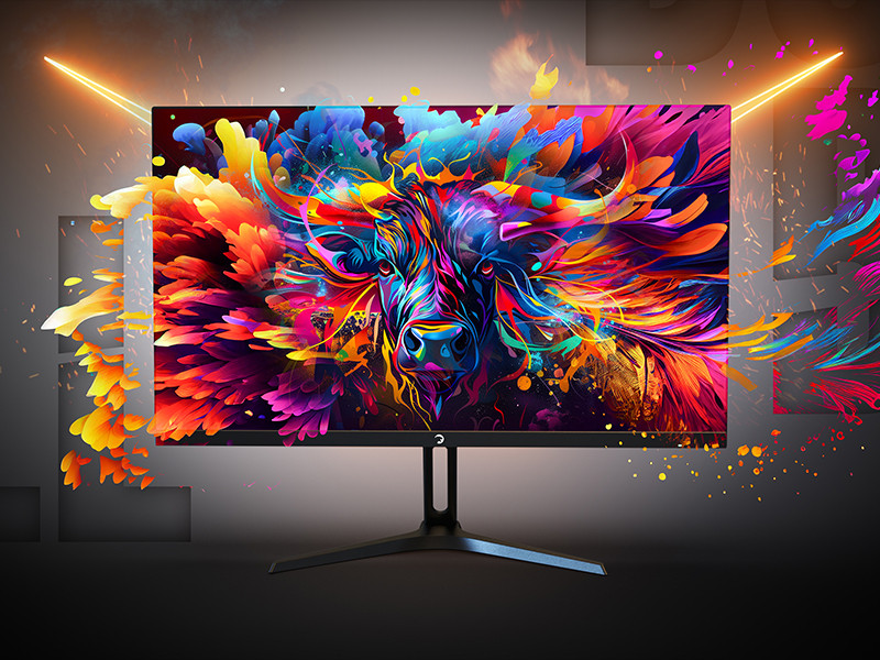 GamePower Bull T20 Flat Fast IPS 180Hz 0.5ms FHD Gaming Monitör