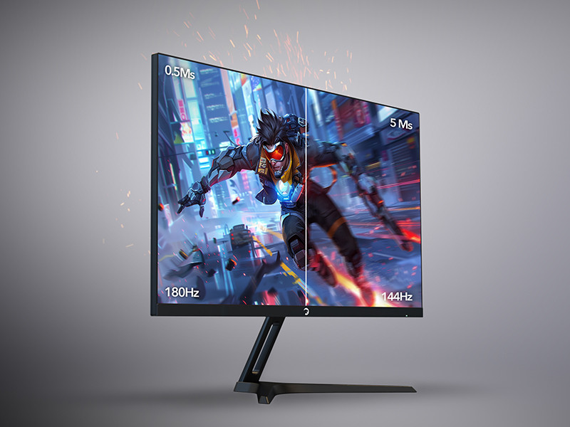 GamePower Bull T20 Flat Fast IPS 180Hz 0.5ms FHD Gaming Monitör