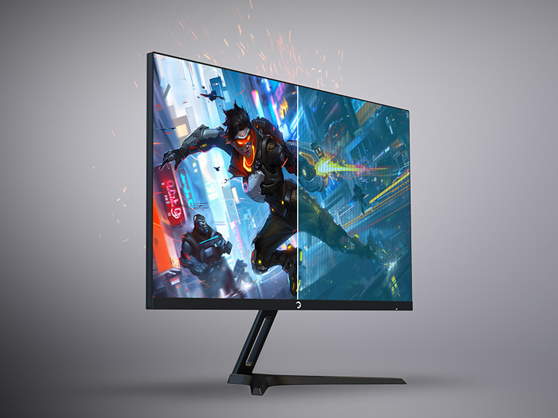 GamePower Bull T20 Flat Fast IPS 180Hz 0.5ms FHD Gaming Monitör