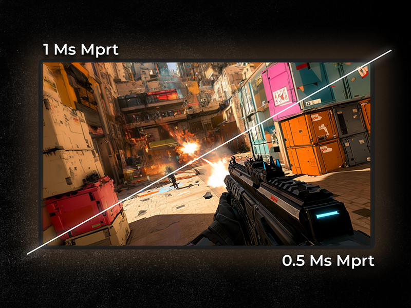 GamePower Rapid Q-MAX 27″ 0.5ms QHD 300Hz Fast IPS RGB Pivot Speaker Gaming Monitör