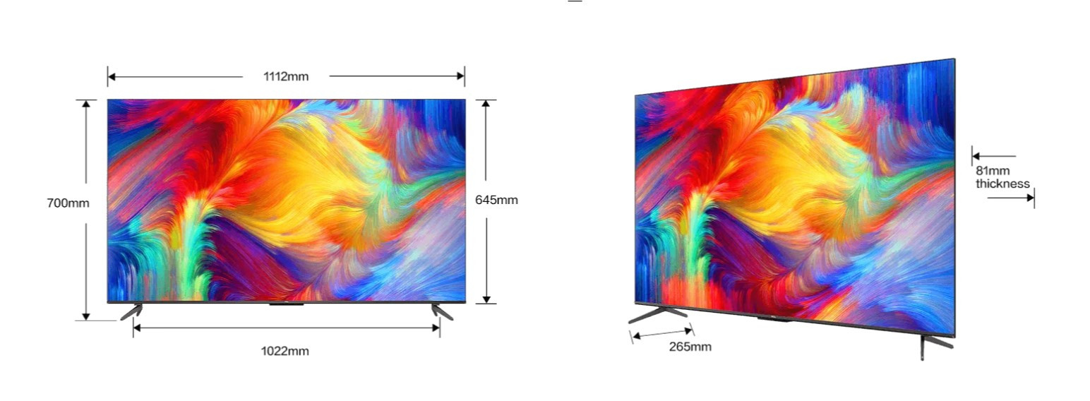 TCL 50P735  55″ Google TV