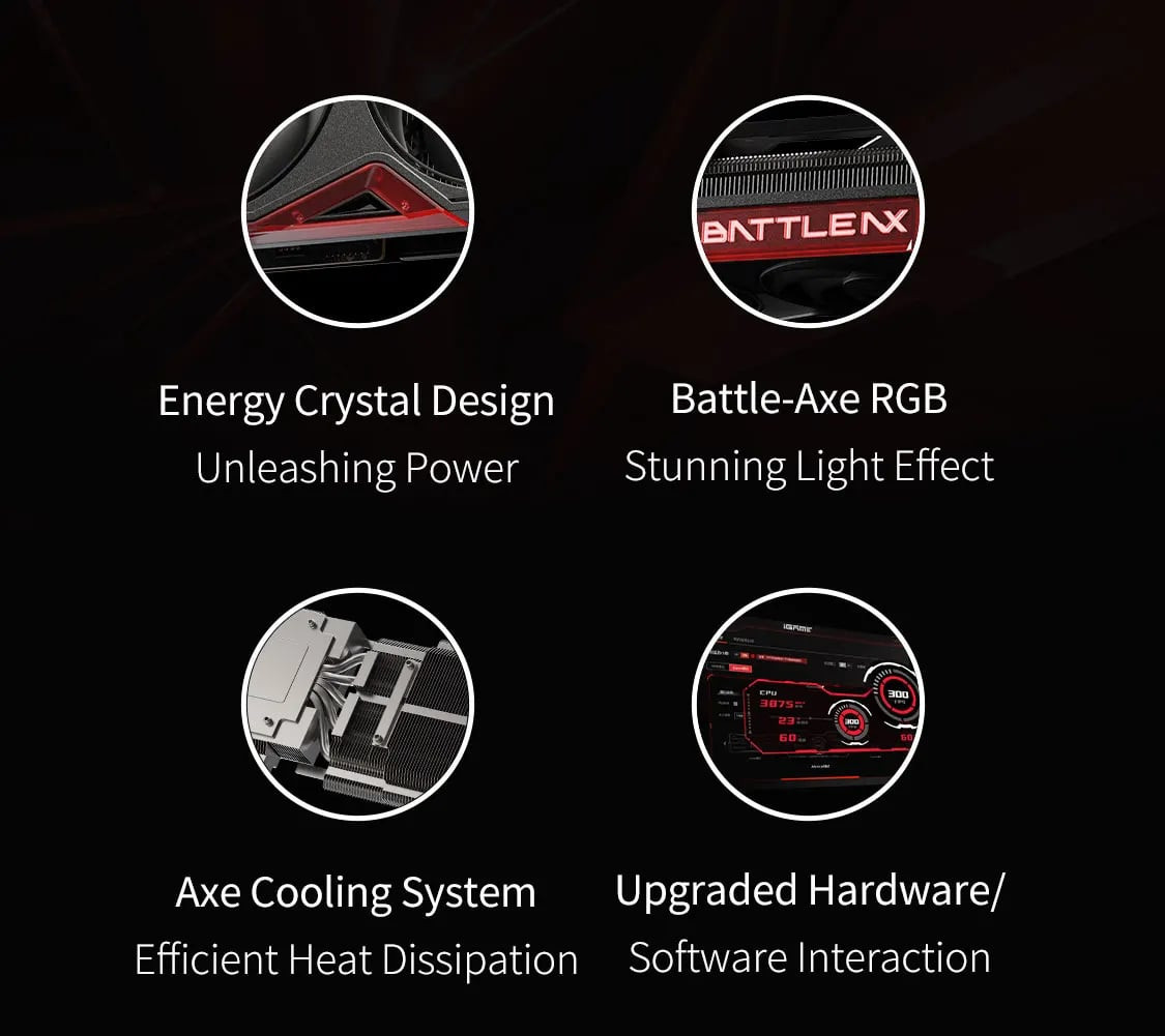 COLORFUL BattleAX GeForce RTX 5070 NB EX GDDR7 192Bit 12GB Gaming Ekran Kartı 