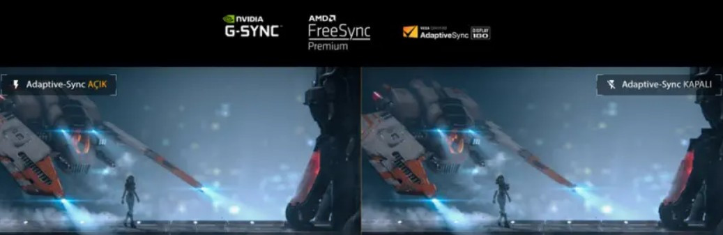 ASUS TUF Gaming  VG249Q3A-W 23.8″ 1ms 180Hz FreeSync IPS Full HD Beyaz Gaming (Oyuncu) Monitör