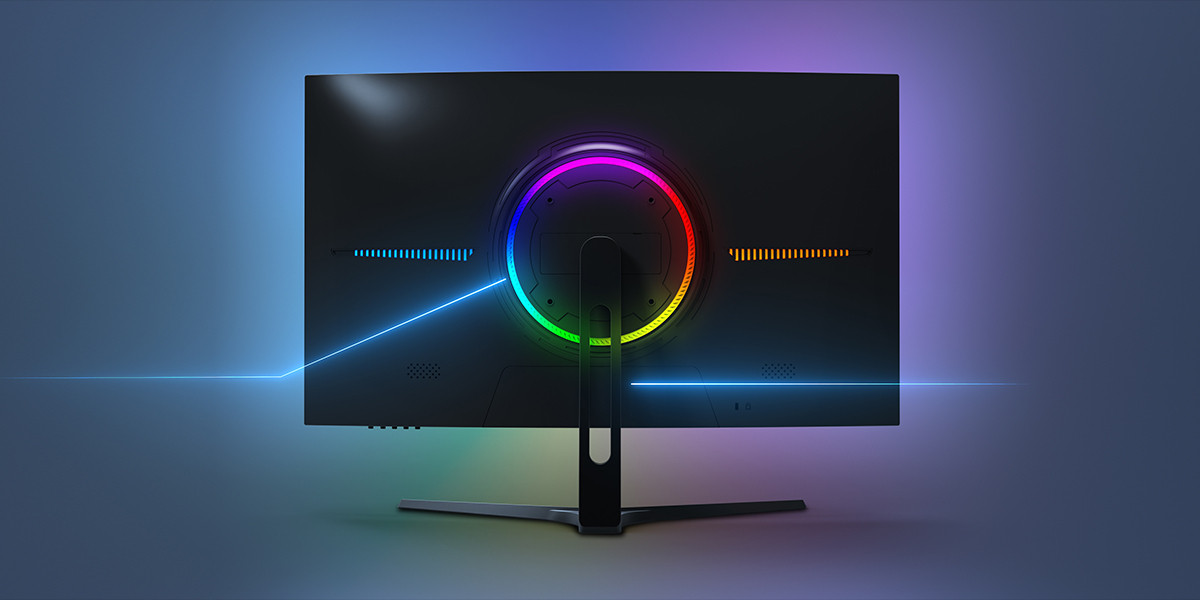 GamePower 27″ Vivid V80 Fast VA Panel Curved RGB 300Hz 0.5ms FHD 2x2W Speaker Gaming Monitör