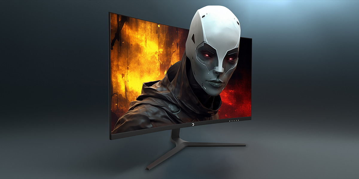 GamePower 27″ Vivid V80 Fast VA Panel Curved RGB 300Hz 0.5ms FHD 2x2W Speaker Gaming Monitör
