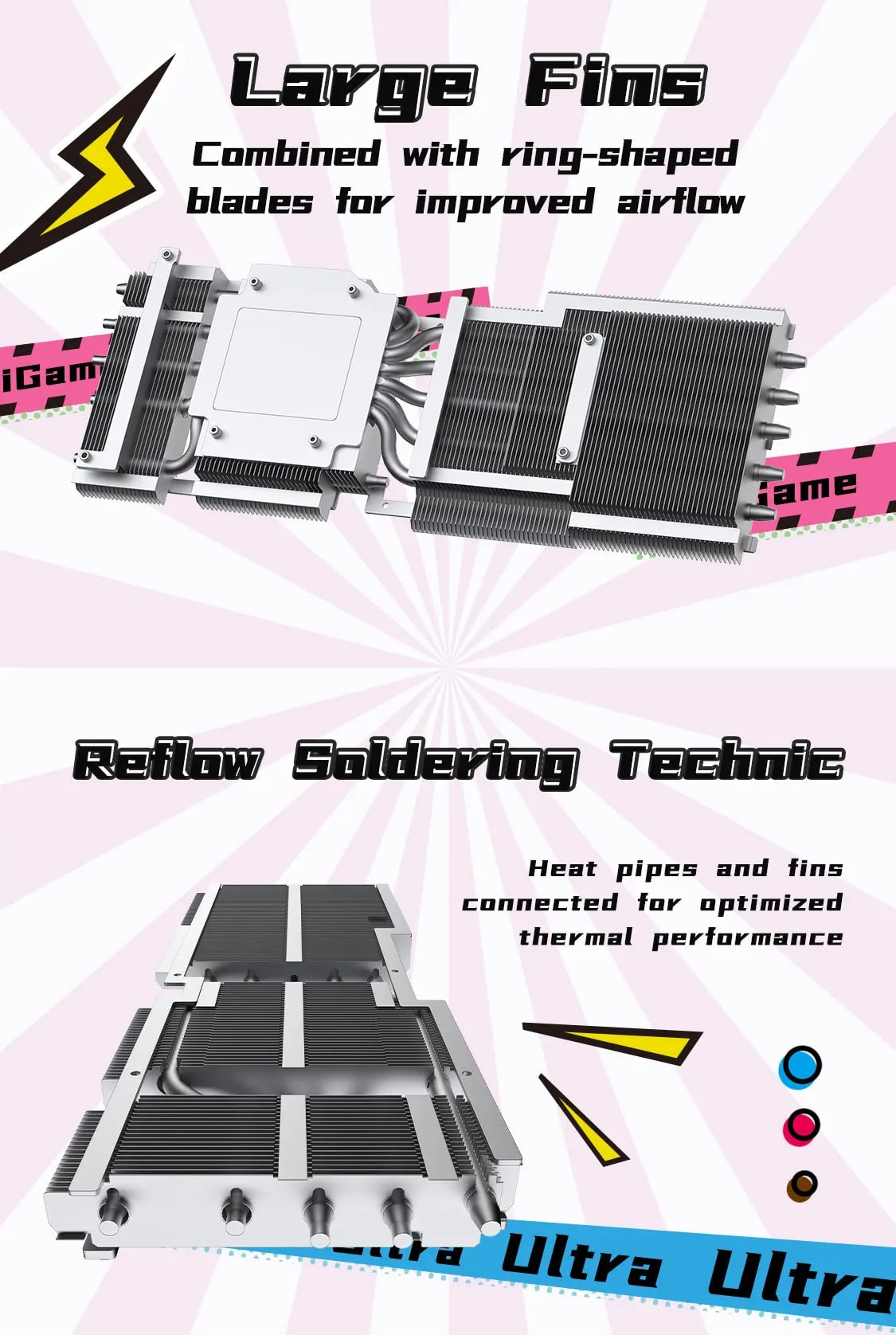 COLORFUL iGame GeForce RTX 5070 Ultra W OC GDDR7 192Bit (OC 12GB-V) 12GB Gaming Ekran Kartı