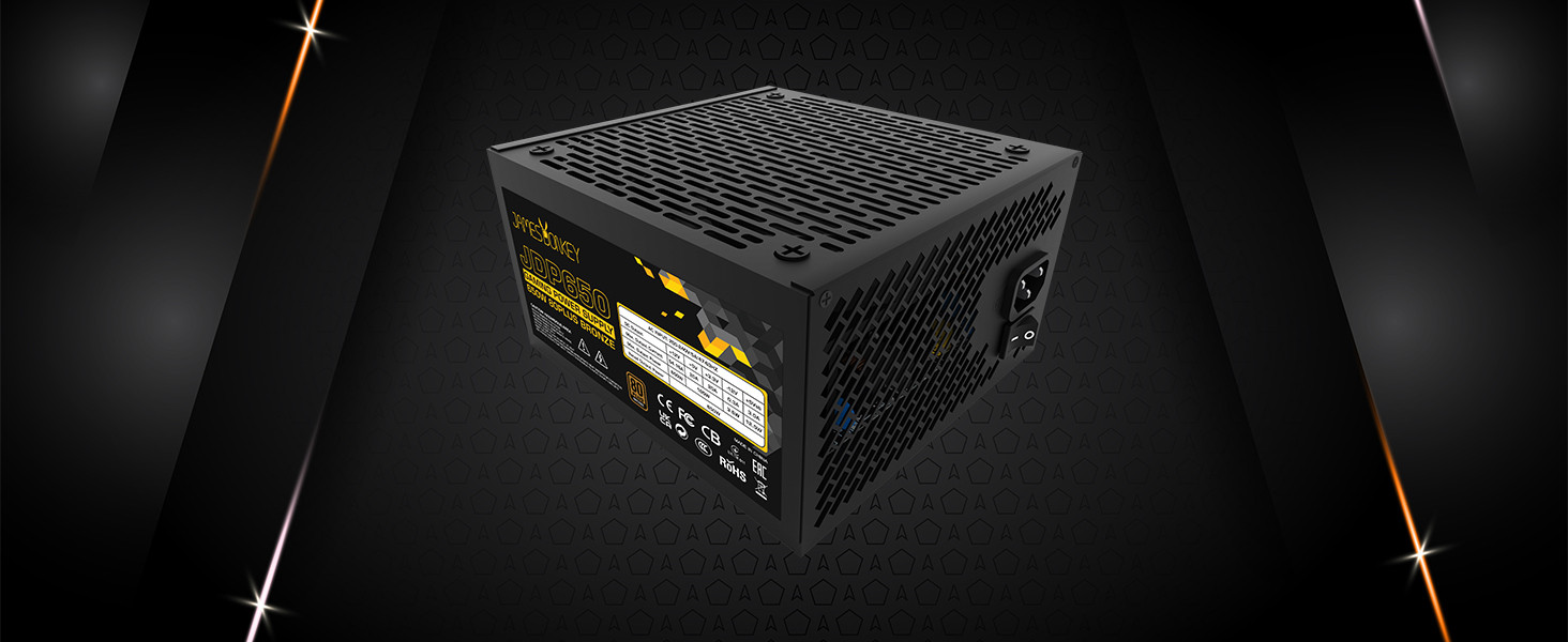James Donkey JDP650 APFC 12CM 650W Bronze  80+ Power Supply