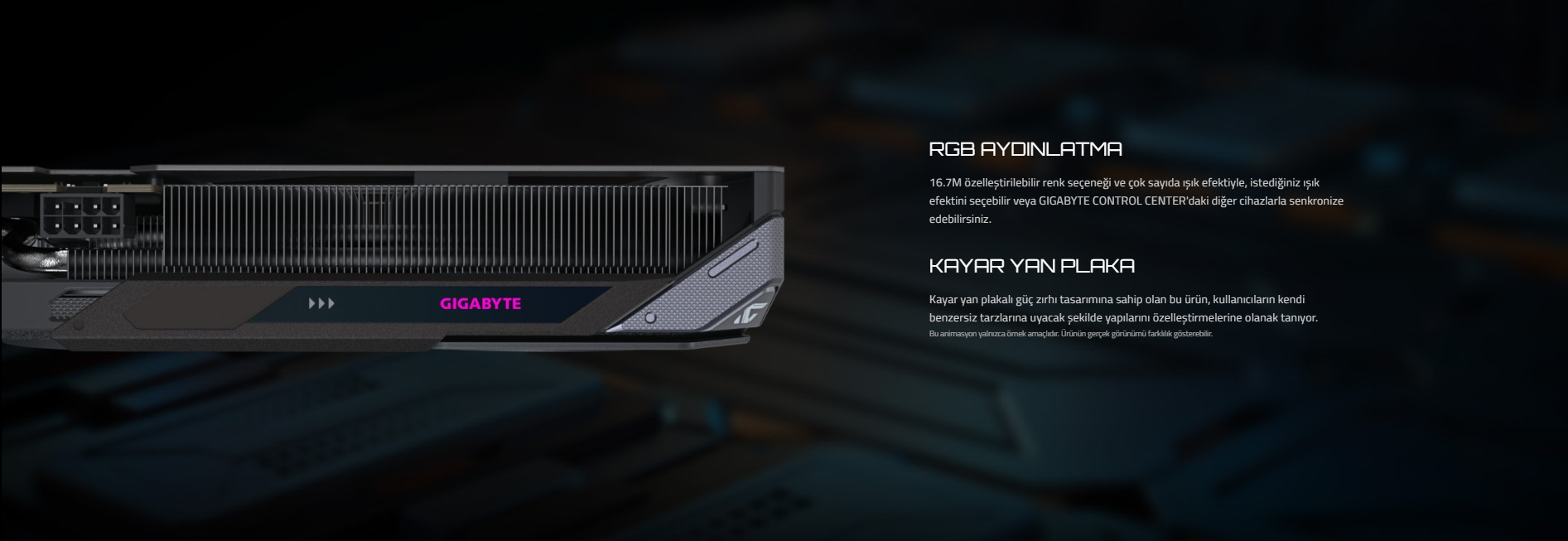 Gigabyte GeForce RTX 5060TI GAMING OC 16G GV-N506TGAMING OC-16GD GDDR7 128Bit Gaming Ekran Kartı