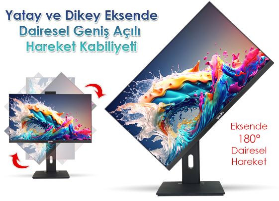 Quadro EXPANSE AI B224 25165 23.8″ IPS Ci5 12450H 16GB RAM 512GB NVME SSD OB VGA FreeDOS Parmak İzi
