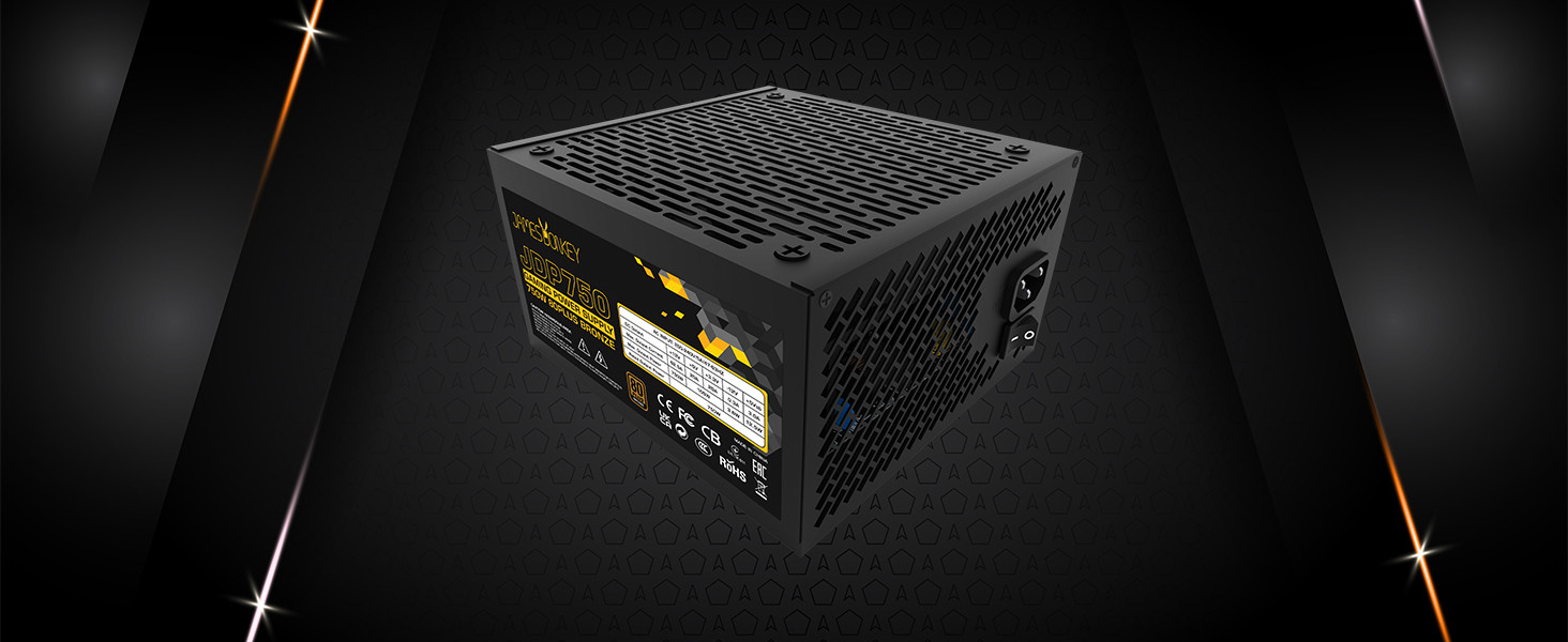 James Donkey JDP750 APFC 12CM 750W Bronze 80+ Power Supply