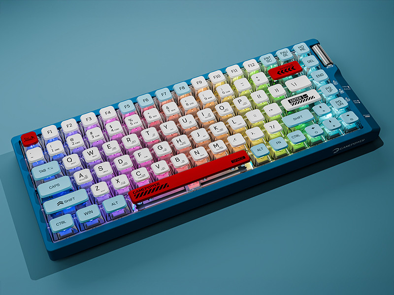 GamePower Sense TKL RGB Wireless/Bluetooth/Kablolu Mekanik Red Switch Gaming Klavye