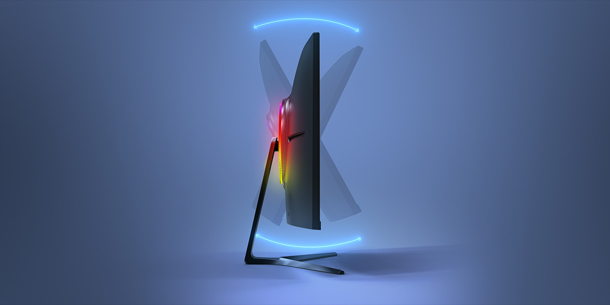 GamePower Vivid V60 27&amp;amp;#039;&amp;amp;#039; Curved RGB 240Hz 0.5ms FHD 1500R Curved 2x2W Speaker VA Gaming Monitör