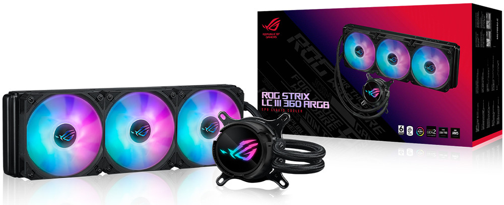 ASUS ROG Strix LC III 360 ARGB 360mm İşlemci Sıvı Soğutucu (90RC00T1-M0UAY0)