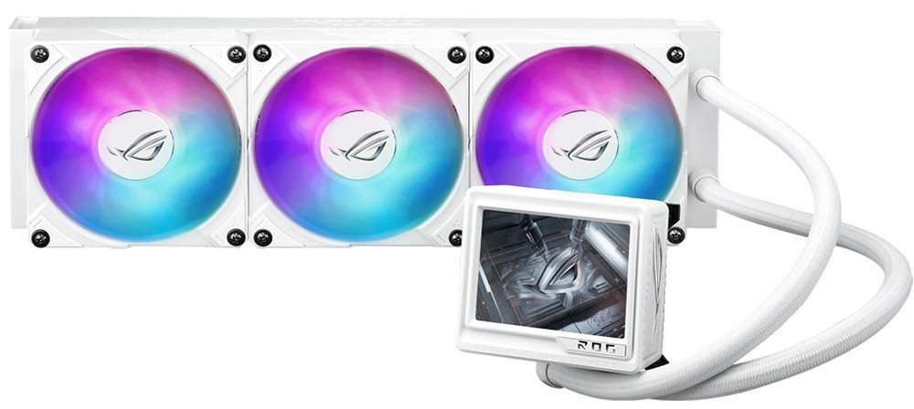 ASUS ROG Ryujin III 360 ARGB Extreme 360mm Beyaz İşlemci Sıvı Soğutucu 