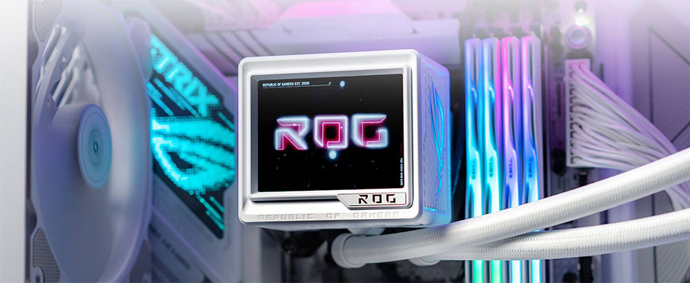 ASUS ROG Ryujin III 360 ARGB Extreme 360mm Beyaz İşlemci Sıvı Soğutucu 