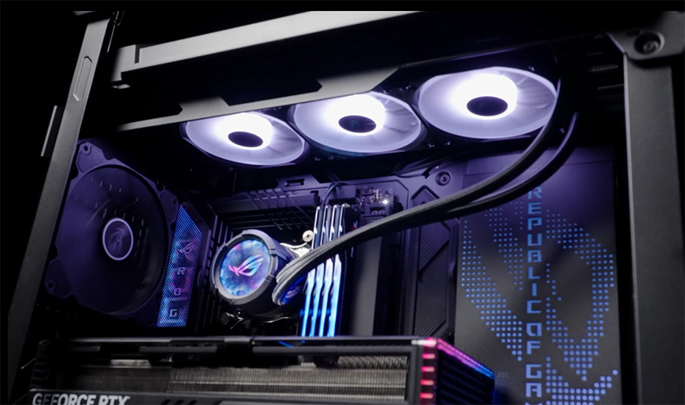 ASUS ROG Strix LC III 360 ARGB LCD Siyah 360mm İşlemci Sıvı Soğutucu 