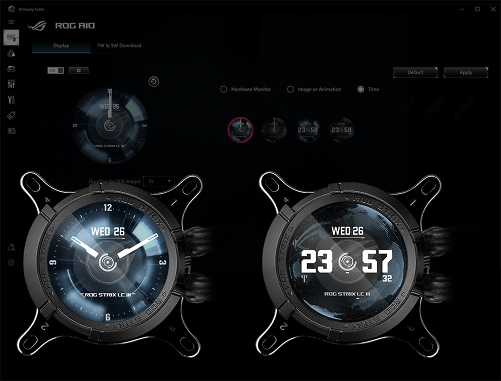 ASUS ROG Strix LC III 360 ARGB LCD Siyah 360mm İşlemci Sıvı Soğutucu 