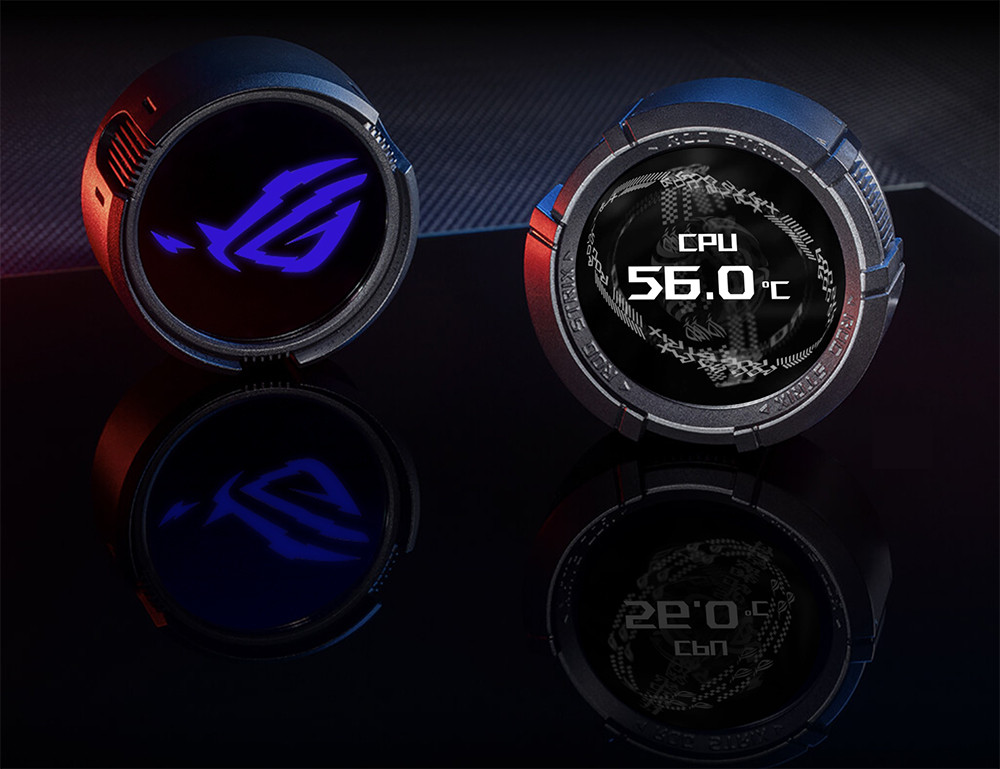 ASUS ROG Strix LC III 360 ARGB LCD Siyah 360mm İşlemci Sıvı Soğutucu 