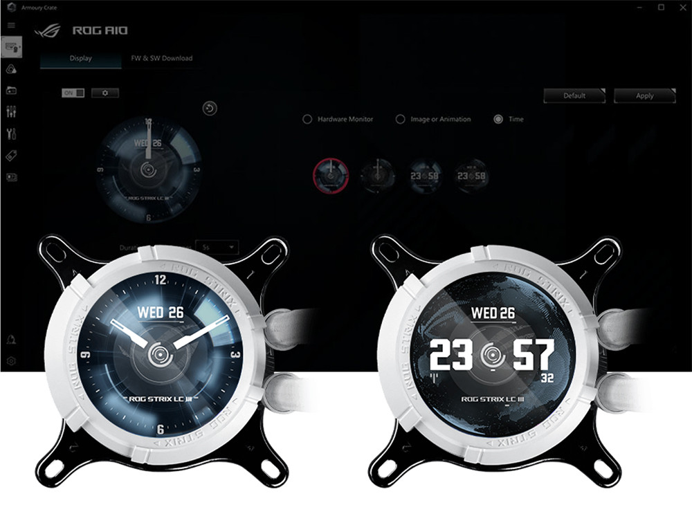 ASUS ROG Strix LC III 360 ARGB LCD Beyaz 360mm İşlemci Sıvı Soğutucu (90RC00W2-M0UAY0)