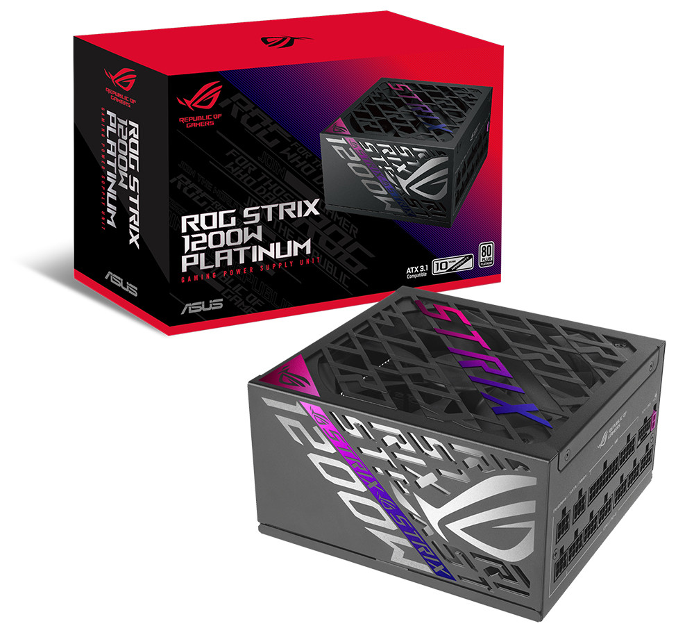 ASUS ROG Strix 1200P 1200W 80+ Platinum Full Modüler Gaming Power Supply (90YE00W0-B0NA00)