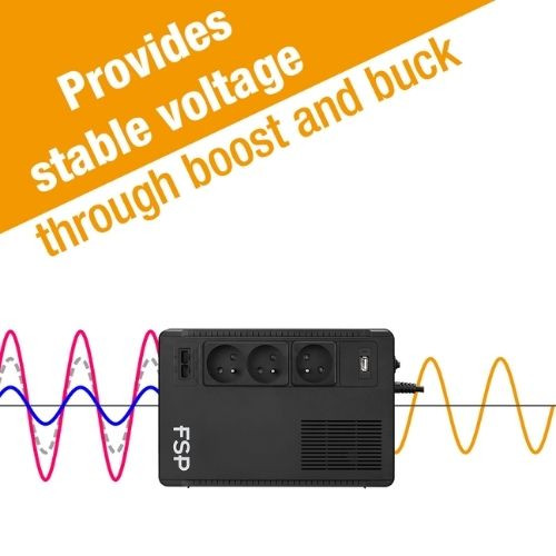 FSP ECO Serisi 800VA Line-Interactive UPS