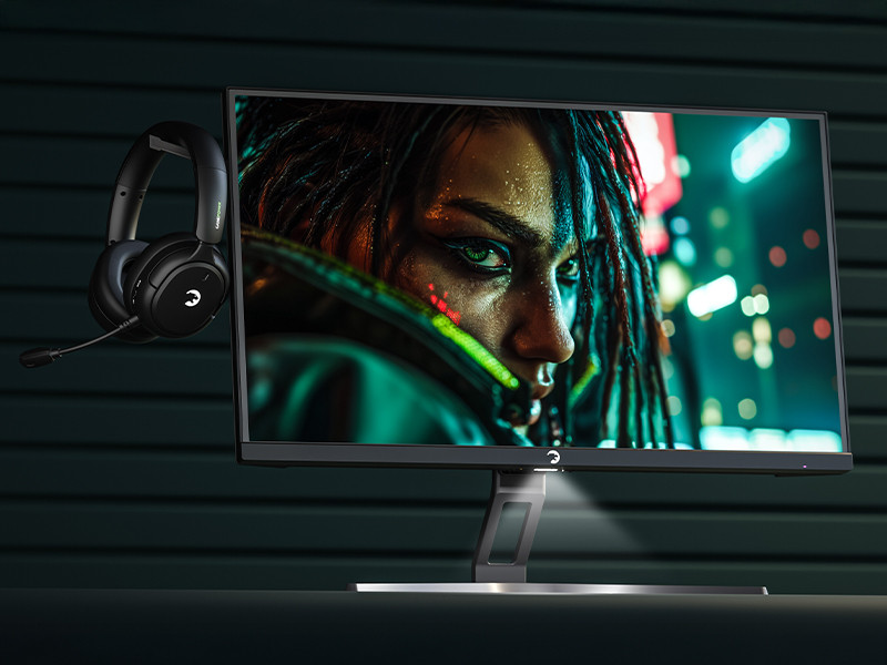 GamePower Kaze T20 27″ 200Hz 0.5ms FHD Fast IPS 2x2W Speaker Gaming Monitör