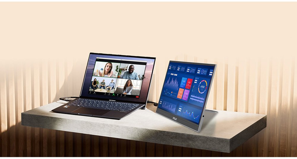 ASUS ZenScreen MQ16AHE 15.6″ 1ms 60Hz  Full HD Taşınabilir Monitör