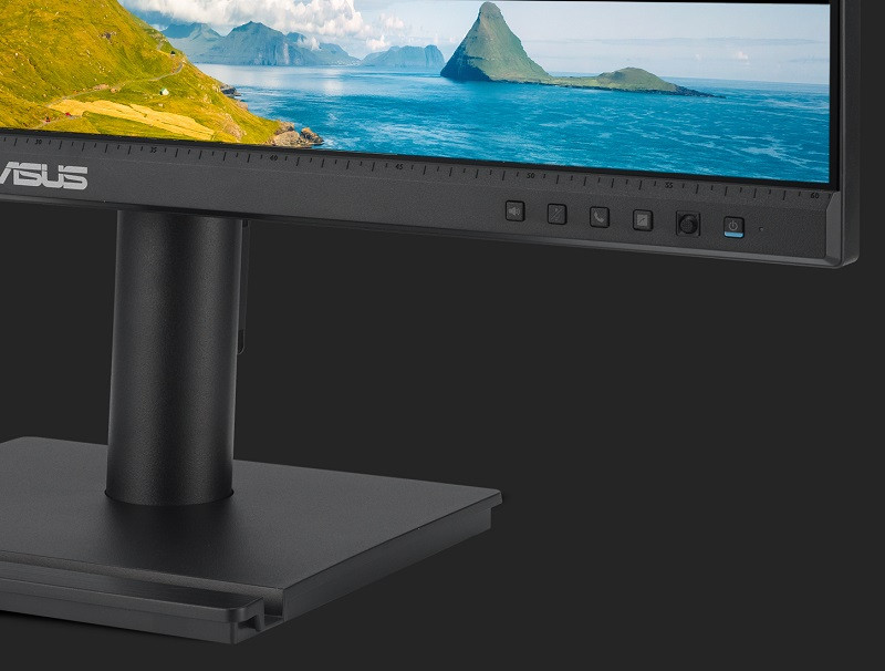 ASUS BE279QFK 27″ 5ms 100Hz IPS Full HD HDMI DP Çerçevesiz Web Kameralı Monitör