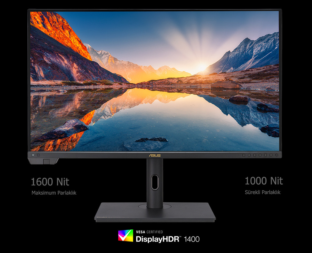 ASUS ProArt Display PA32UCXR 32″ 5ms 60Hz 4K Ultra HD IPS Monitör