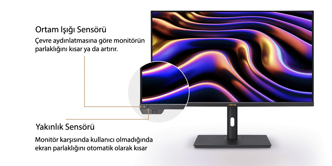 ASUS ProArt Display PA32UCXR 32″ 5ms 60Hz 4K Ultra HD IPS Monitör