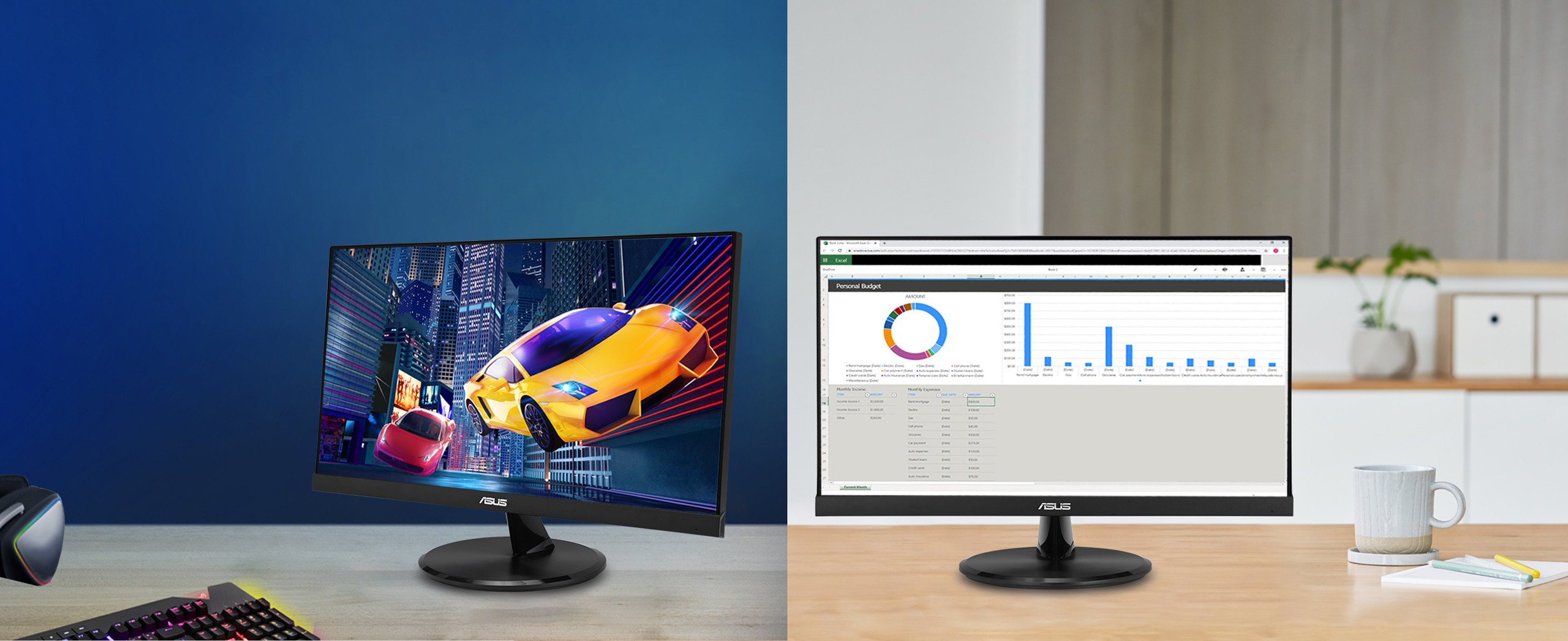 ASUS VP229HF 22″ 100Hz 1ms Adaptive-Sync Full HD IPS Gaming (Oyuncu) Monitör