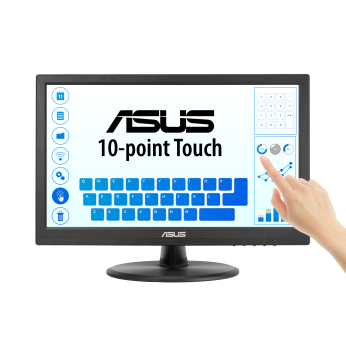 ASUS VT169HE 16″ 60Hz 5ms Flicker free  Full HD IPS Dokunmatik Monitör