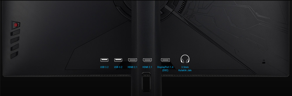 ASUS ROG Strix XG32UQ 32″ 160Hz 1ms Adaptive-Sync DisplayHDR 600 4K Utra HD Fast IPS Gaming (Oyuncu) Monitör
