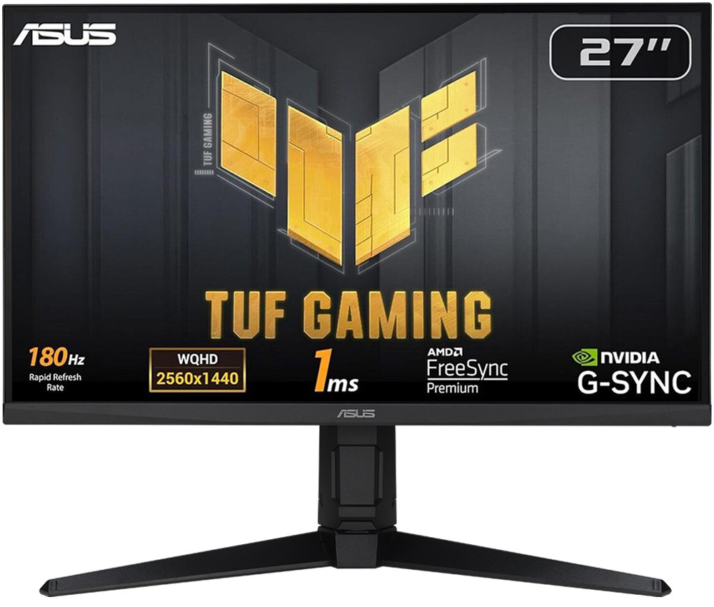 Asus TUF Gaming VG27AQL3A 27″ 180Hz 1ms ELMB Sync 2K QHD DisplayHDR 400 Fast IPS Gaming (Oyuncu) Monitör