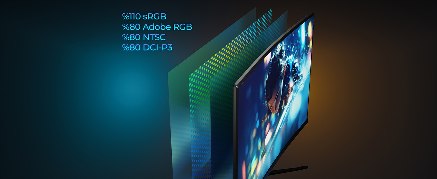 James Donkey Rion R10 24″ 144Hz 1Ms FHD VA Gaming Monitör