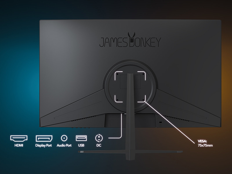 James Donkey Rion R20 24″ 200Hz 0.5Ms FHD VA Gaming Monitör