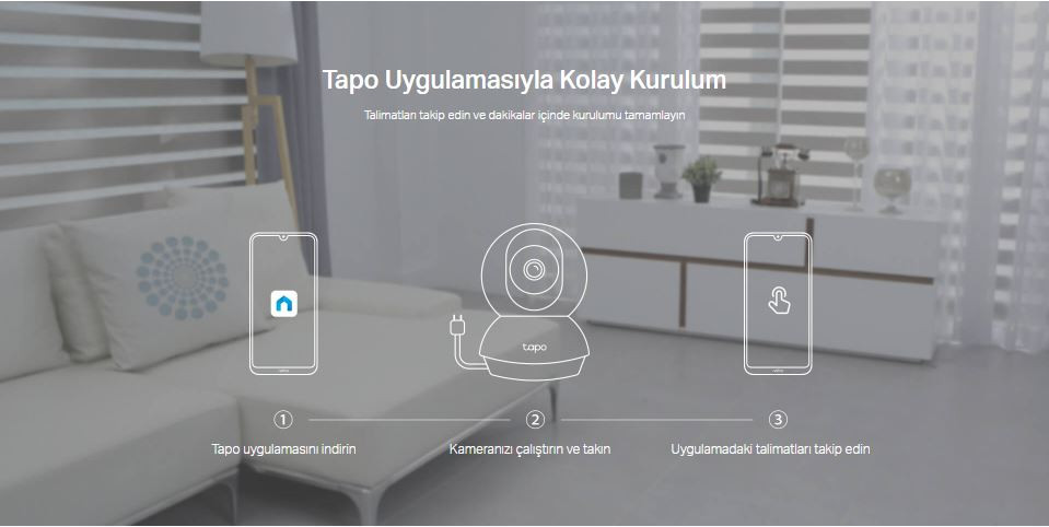 TP-Link Tapo C210 3 MP 2K WiFi Güvenlik Kamerası