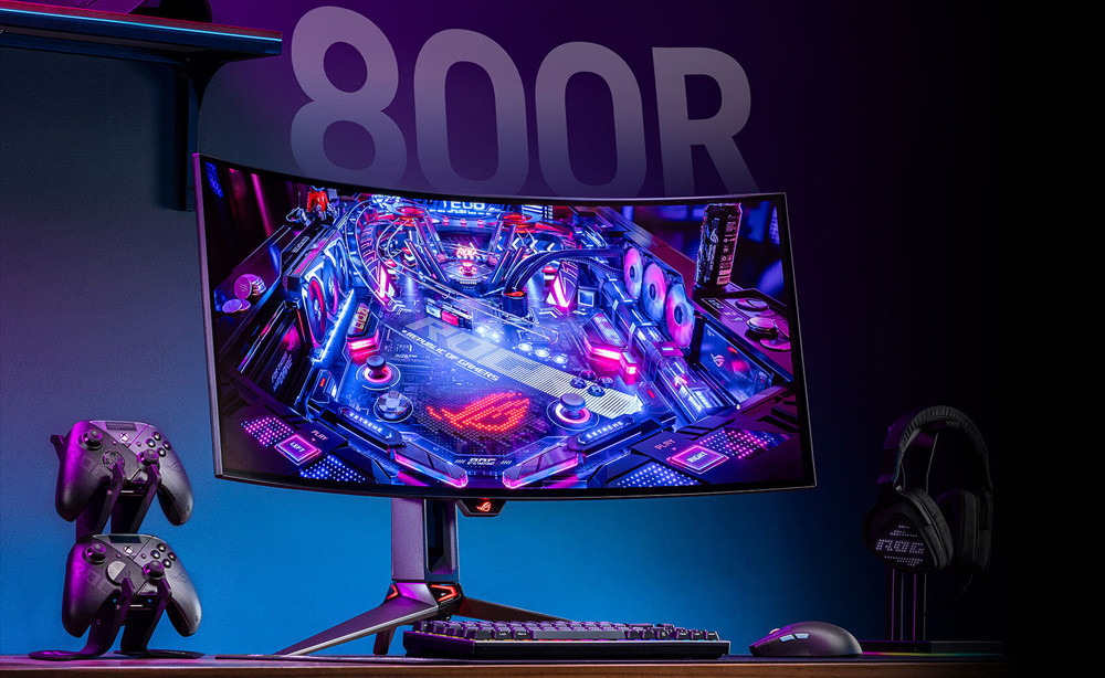 ASUS ROG Swift OLED PG34WCDM 34 ″ 240Hz 0,03ms GTG Curved 3.5K UltraWide QHD OLED Gaming (Oyuncu) Monitör
