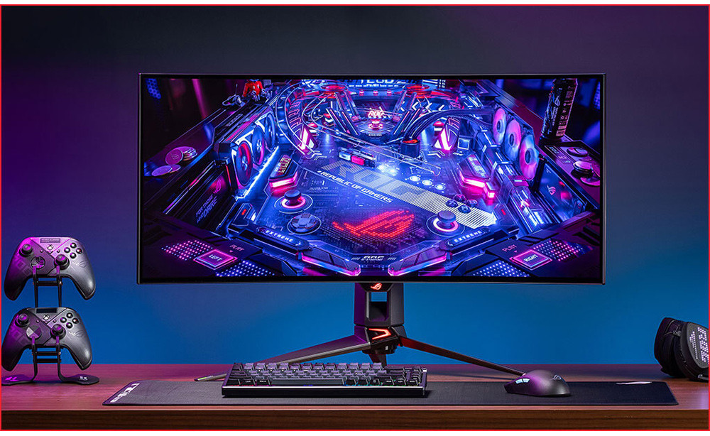 ASUS ROG Swift OLED PG34WCDM 34 ″ 240Hz 0,03ms GTG Curved 3.5K UltraWide QHD OLED Gaming (Oyuncu) Monitör