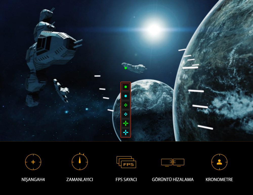 Asus TUF Gaming VG32AQA1A 32 ″ 170Hz 1ms Extreme Low Motion Blur 2K QHD HDR VA Gaming (Oyuncu) Monitör
