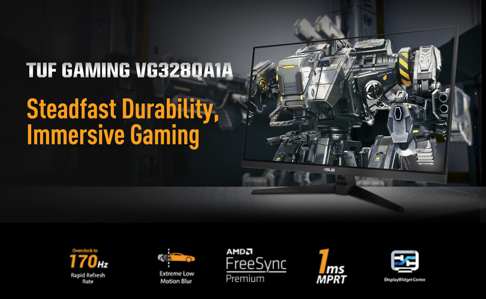 Asus TUF Gaming VG328QA1A 32″ 170Hz 1ms ELMB Sync Full HD VA Gaming (Oyuncu) Monitör
