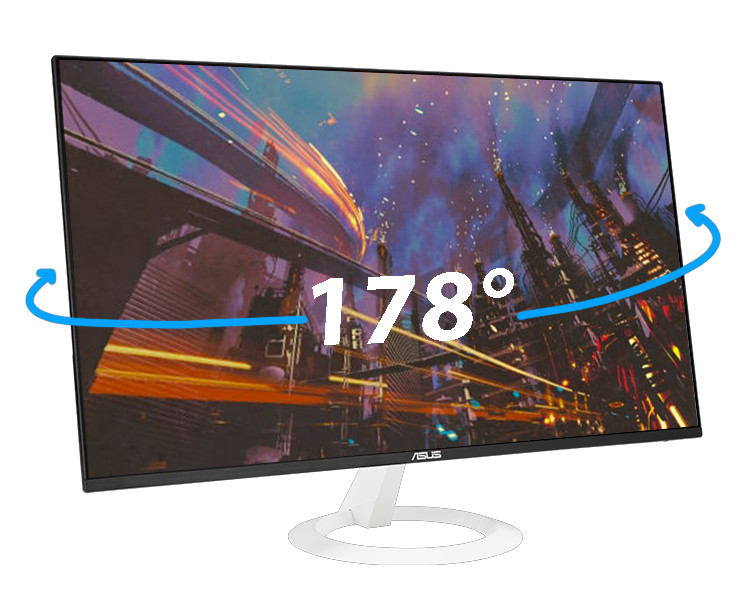 ASUS VZ27EHF-W 27″ 100Hz 1ms Adaptive-Sync Eye Care Full HD IPS Monitör