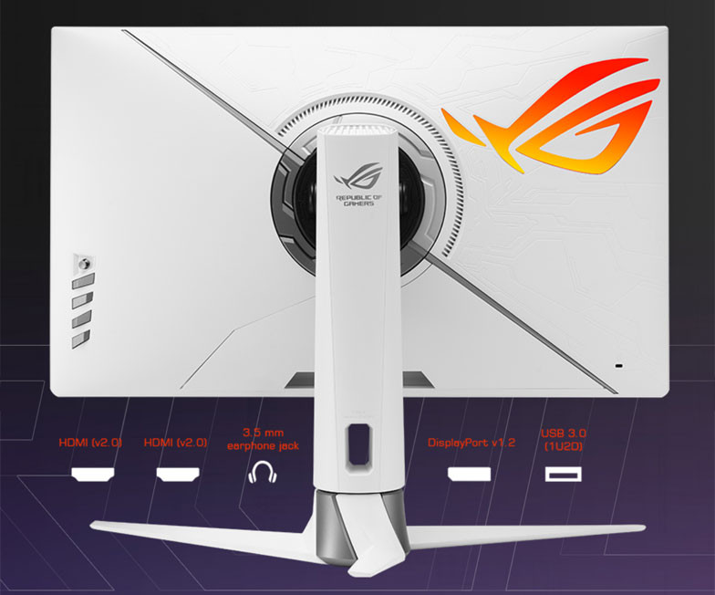 ASUS ROG Strix XG27AQ-W 27″ 170Hz 1ms ELMB Sync DisplayHDR 400 2K QHD Fast IPS Gaming (Oyuncu) Monitör