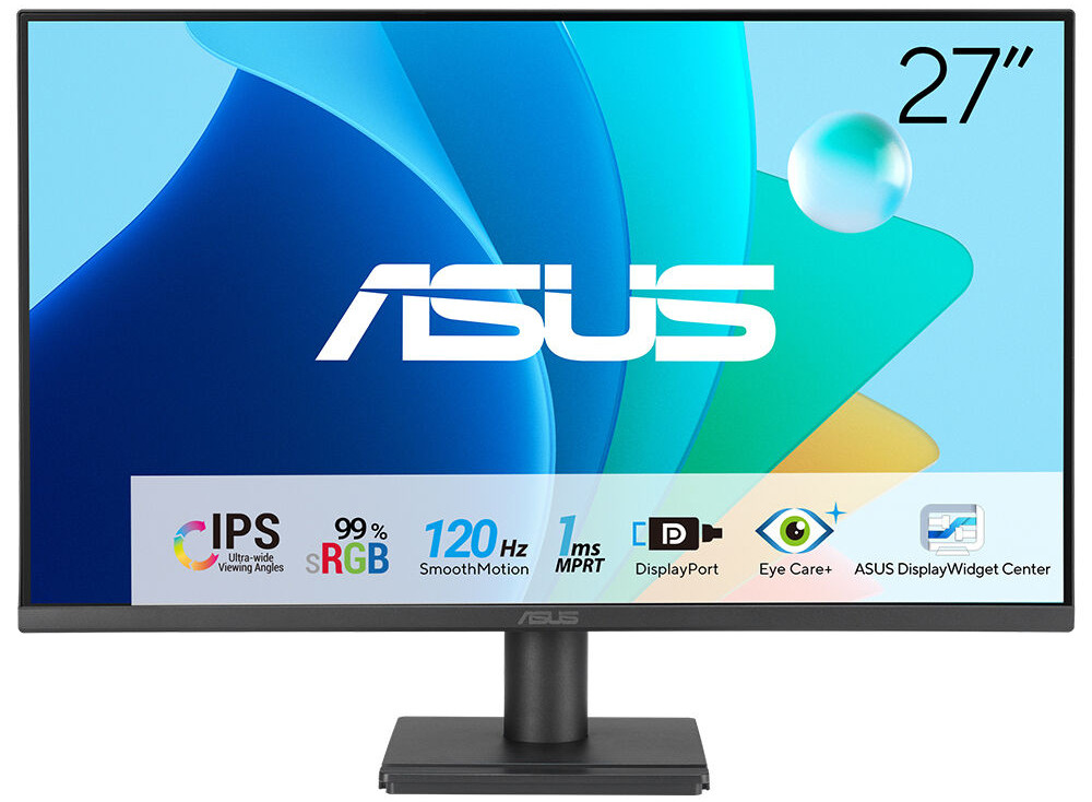 ASUS VA279QG 27″ 120Hz 1ms Eye Care Full HD IPS Gaming (Oyuncu) Monitör