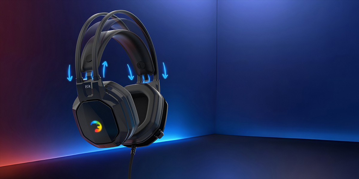 GamePower Ryo Siyah 7.1 Surround Rainbow Gaming Kulaklık