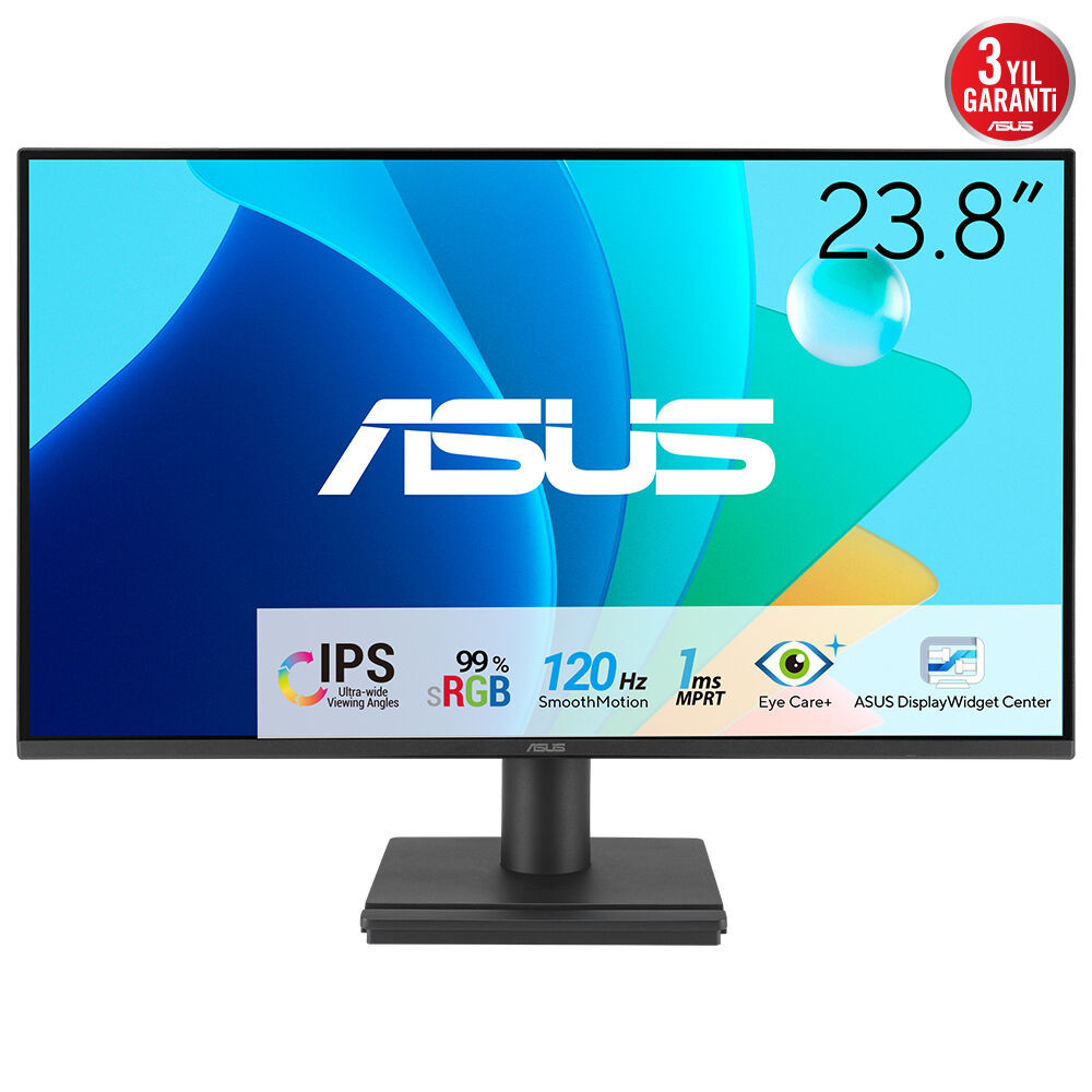 ASUS VA249HG 24″ 120Hz 1ms Eye Care Full HD IPS Gaming (Oyuncu) Monitör