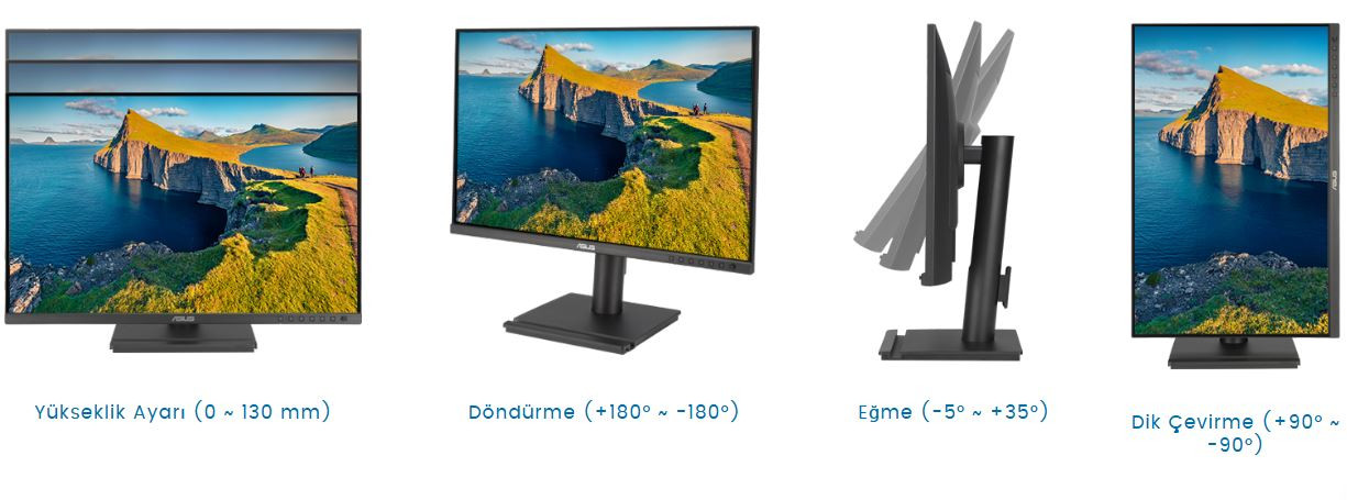 ASUS BE248QF 24,1″ 5ms 100Hz Eye Care IPS WUXGA Monitör